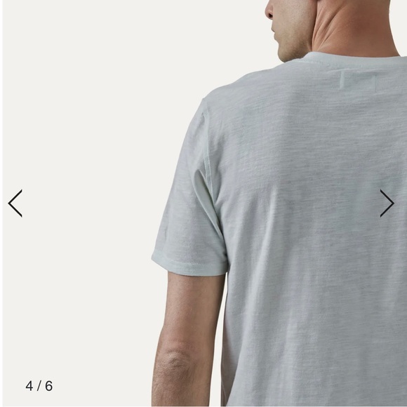 Vintage Style Henley T-Shirt (Mint) *NEW* - Picture 8 of 9